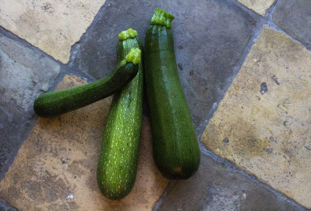 Gule blade på squash