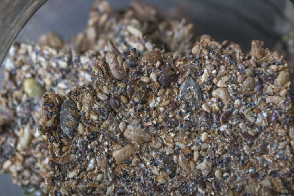 Sådan bager du knækbrød med kerner & frø