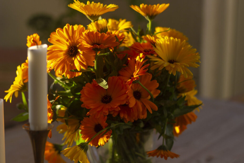 Brug blomsterne i buketter