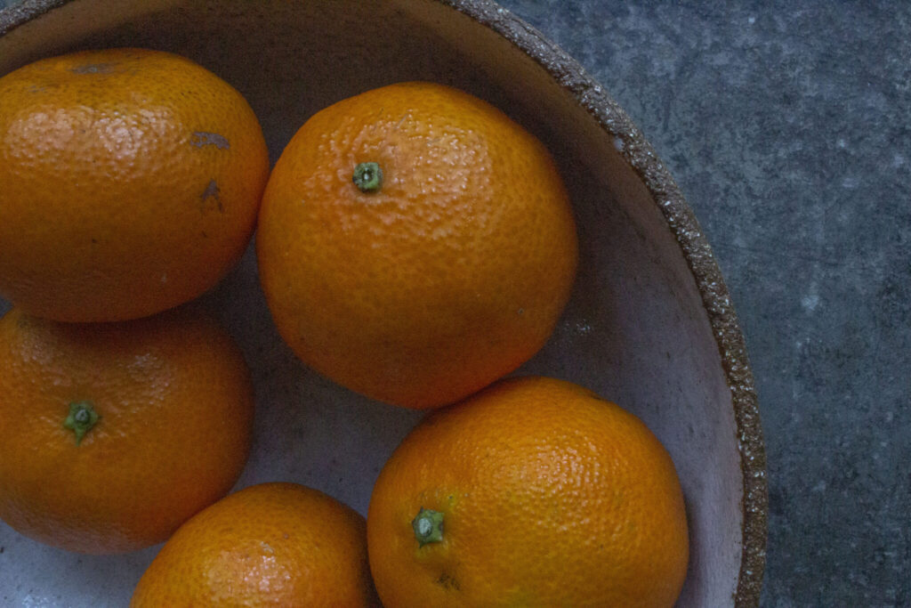 Citron, appelsin og kumquat